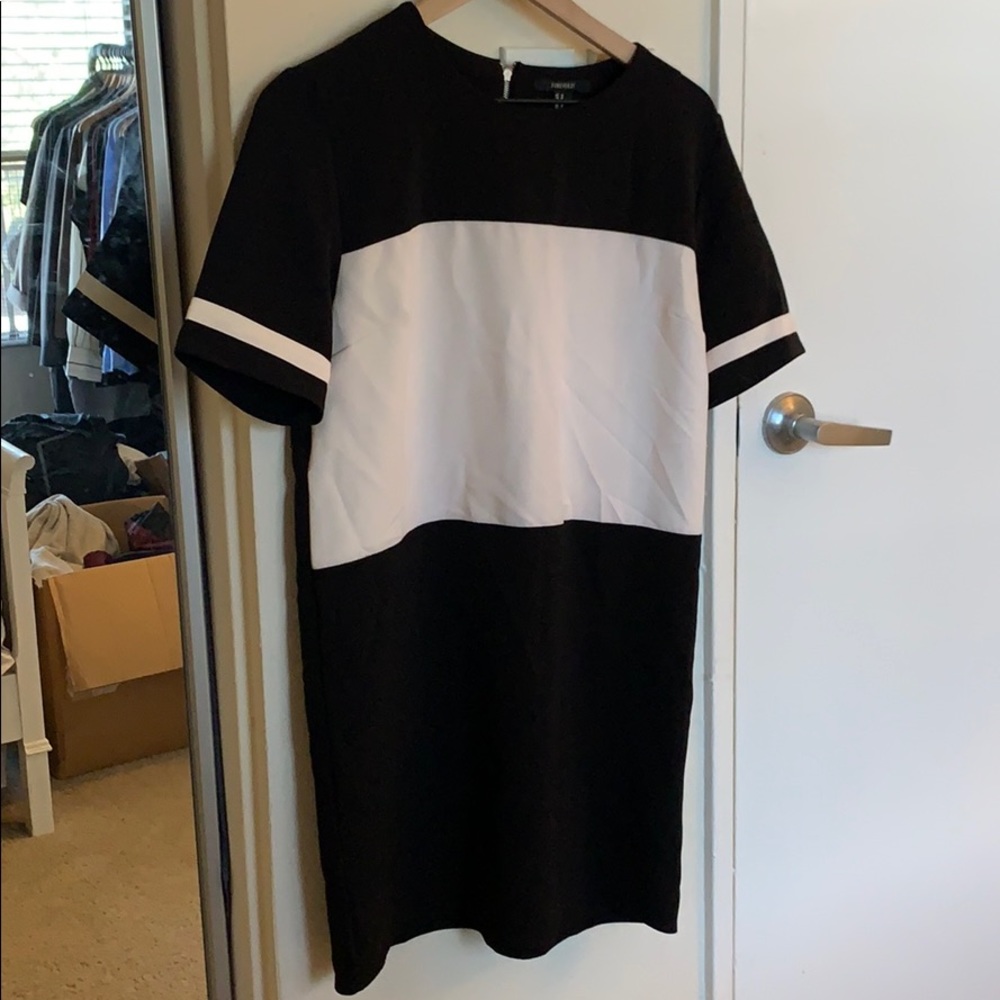Black and White Dress